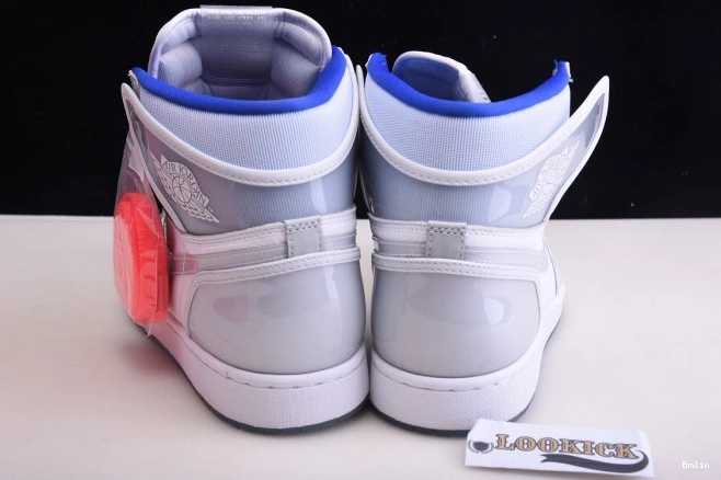 Bmlin White Racer CK6637-104 Zoom Jordan High 1 Blue Air Retro 0810